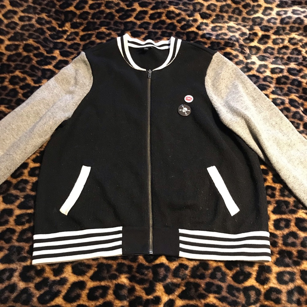 Torrid varsity sweater jacket